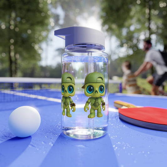 Fun Tritan Water Bottle with Cute Character, Perfect for Kids & Outdoor Adventures