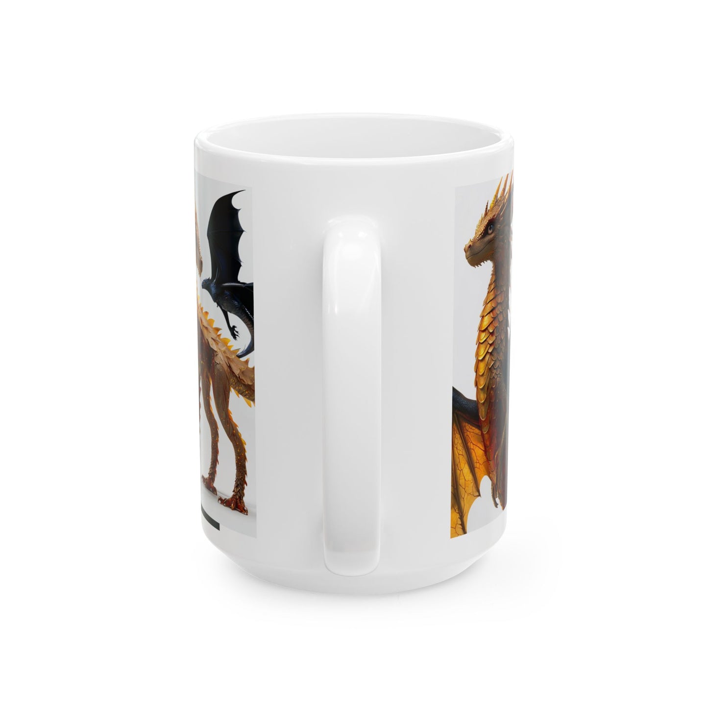 Dragon image Ceramic Mug, (11oz, 15oz)